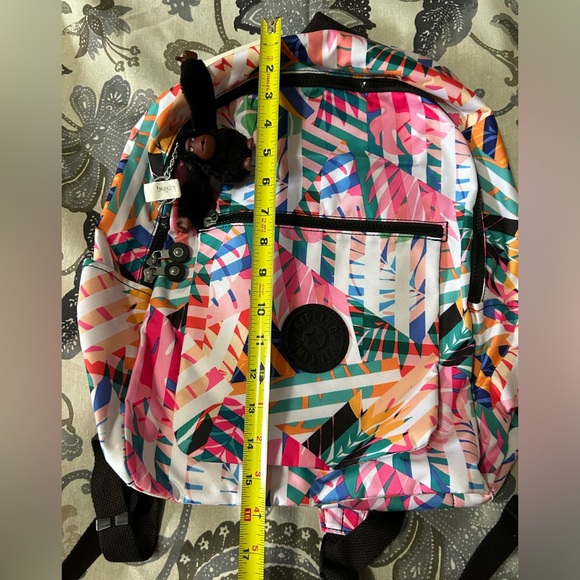 New Kipling Chuwy Backpack Patchwork Garden multicolor large - Picture 5 of 13